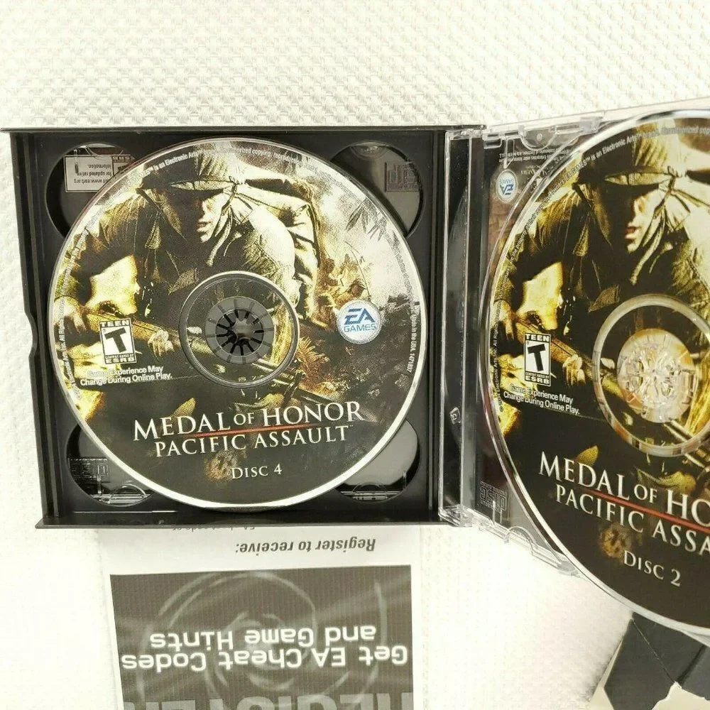 Medal of Honor Pacific Assault PC EA Games 2004 CD